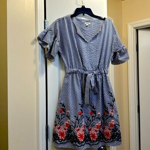 Casual dress short sleeve